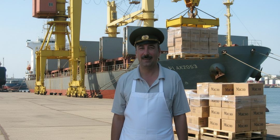 Сливочное масло эпохи застоя, как его выгружали курсанты училища ЖДВ и ВОСО