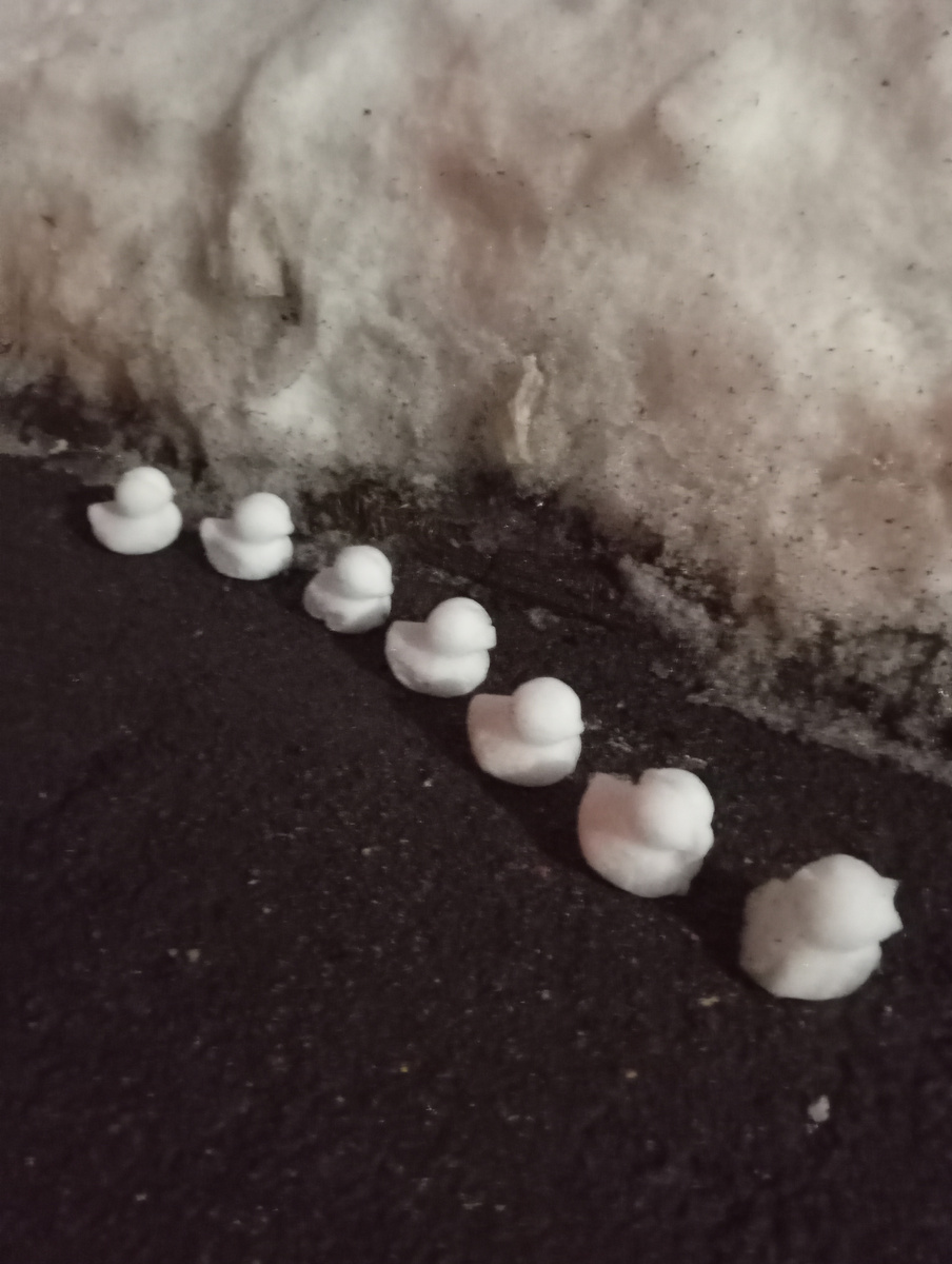 Это такие снеголепы изобрели.