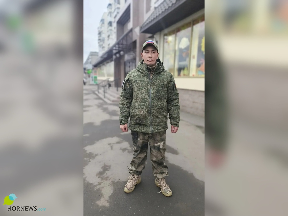 Альберт перед отправкой на СВО. Фото: Светлана Гундай / предоставлено для публикации hornews.com