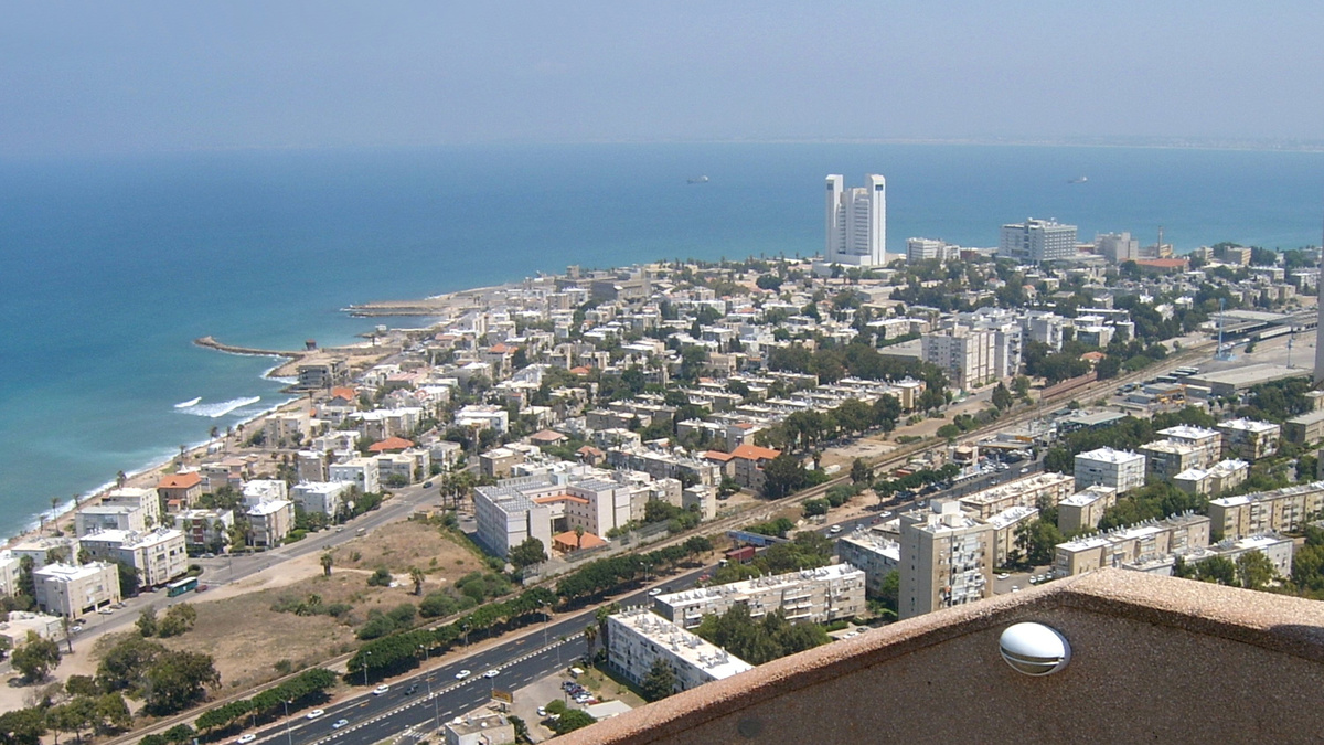    Израиль Хайфа вид города ГЛ