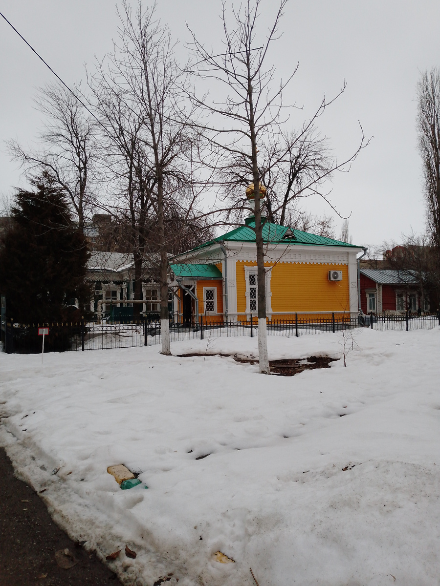 Часовня на территории горбольницы