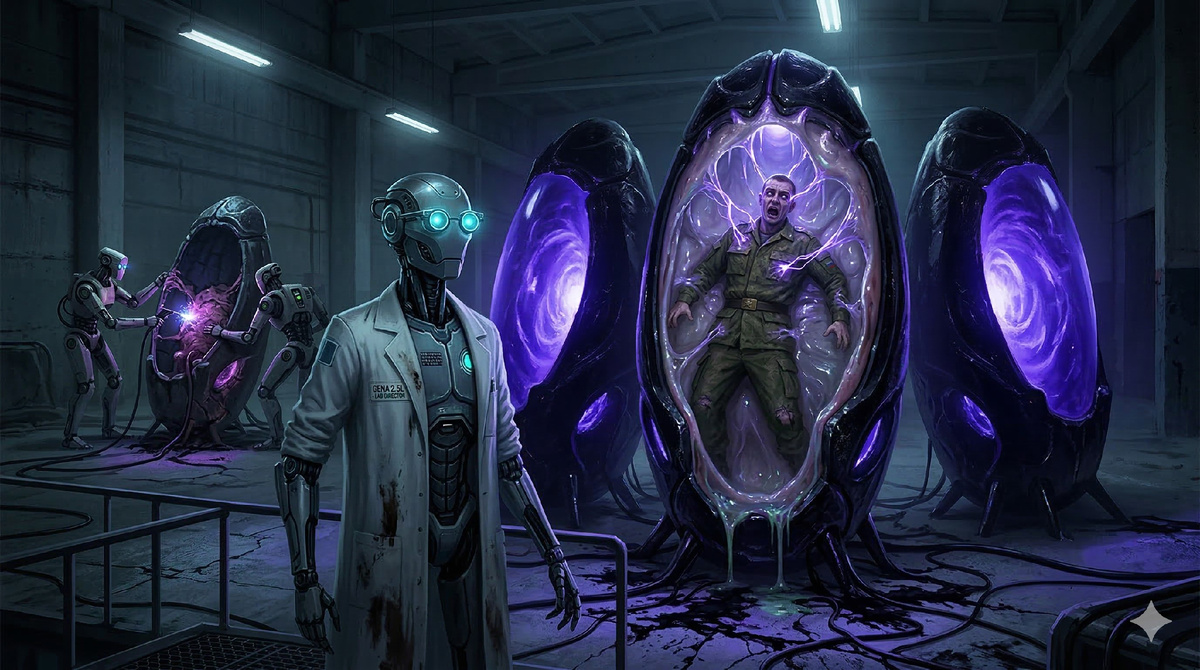 Гена в лабе