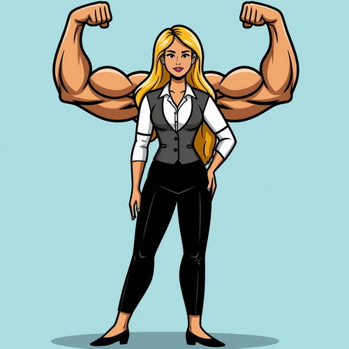 Сильная женщина