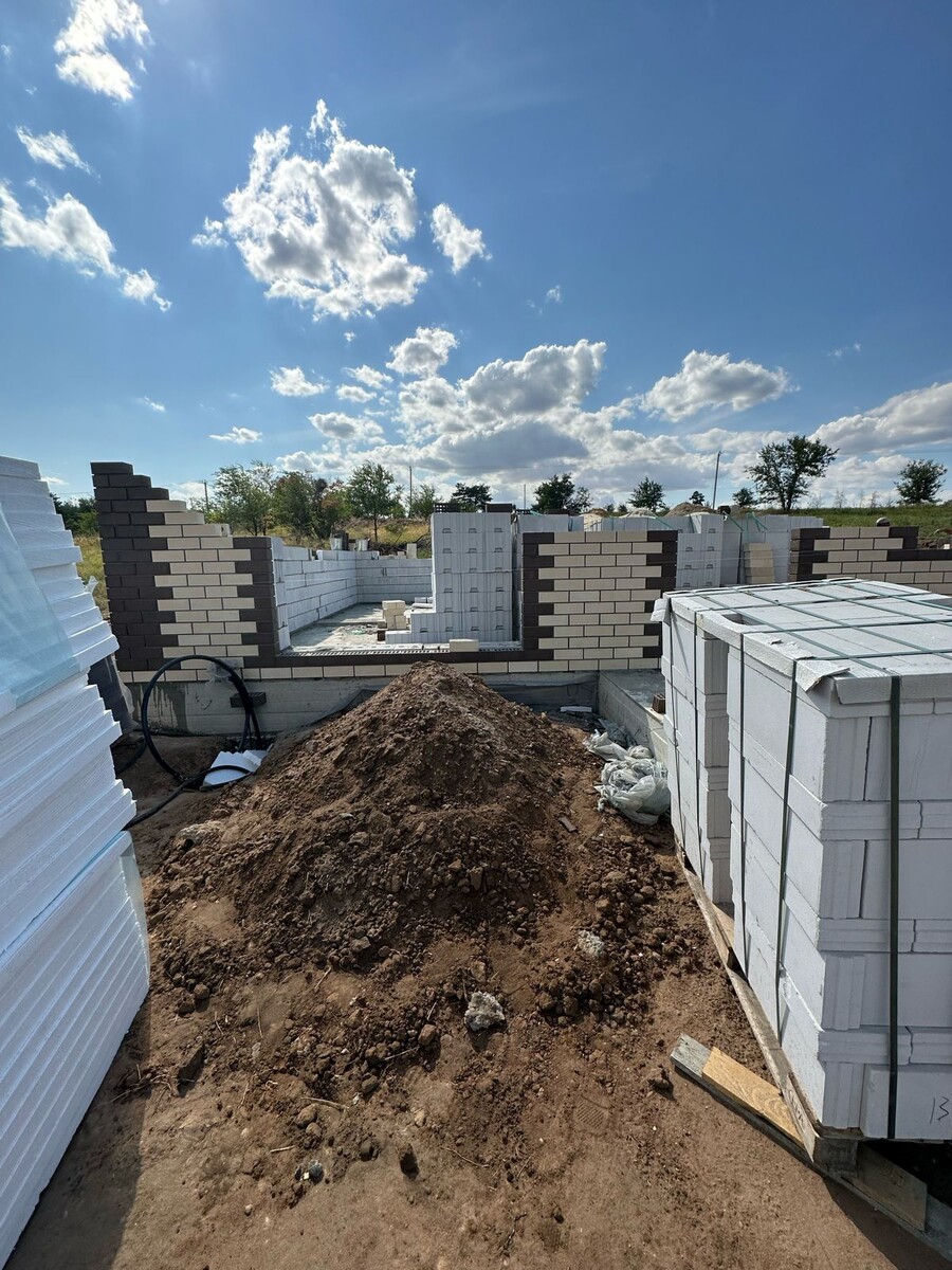 Строительство дома с применением силикатного блока