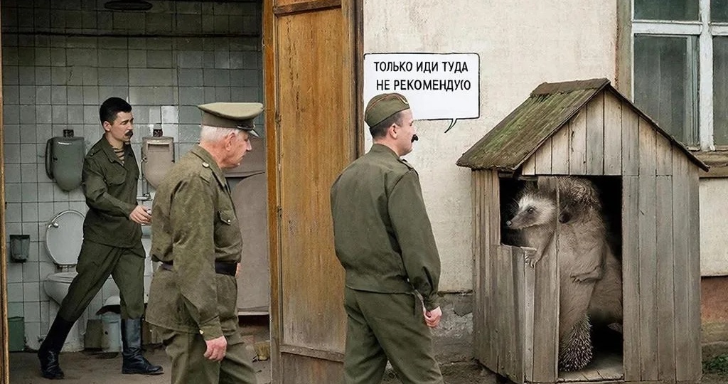 Ежиный туалет