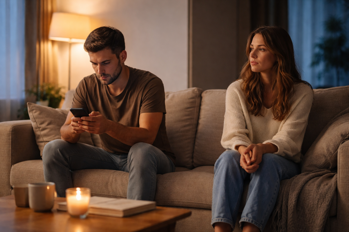 Она смотрит с надеждой