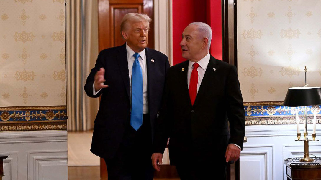    Дональд Трамп и Беньямин Нетаньяху 2025 GLP