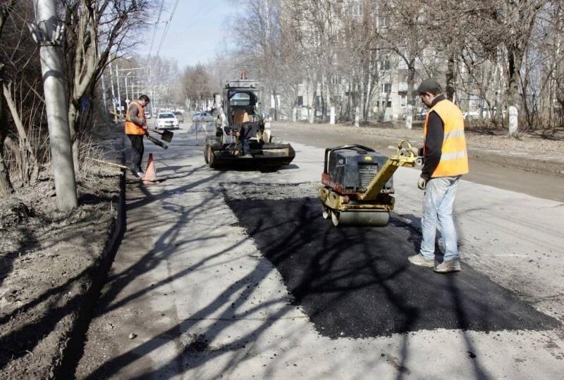 В Рязани готовят масштабный ямочный ремонт