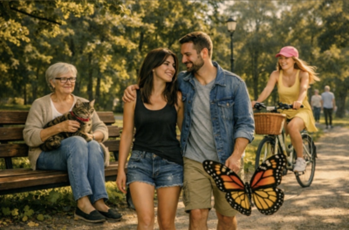 Перспективы восприятия - разные. Но пространство - общее. А каждый в своем яйце?🥚