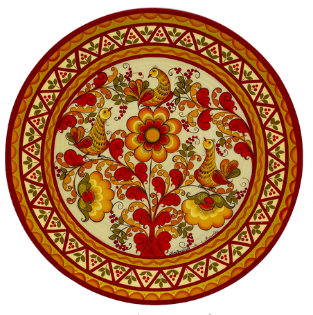 Борецкая роспись: Золото на белом, или Как боярыня Марфа подарила Северу праздник