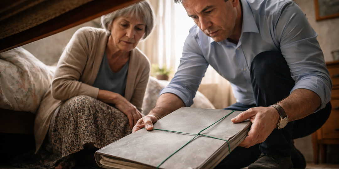 Папка адвоката 3 месяца лежала под кроватью. Он так и не догадался