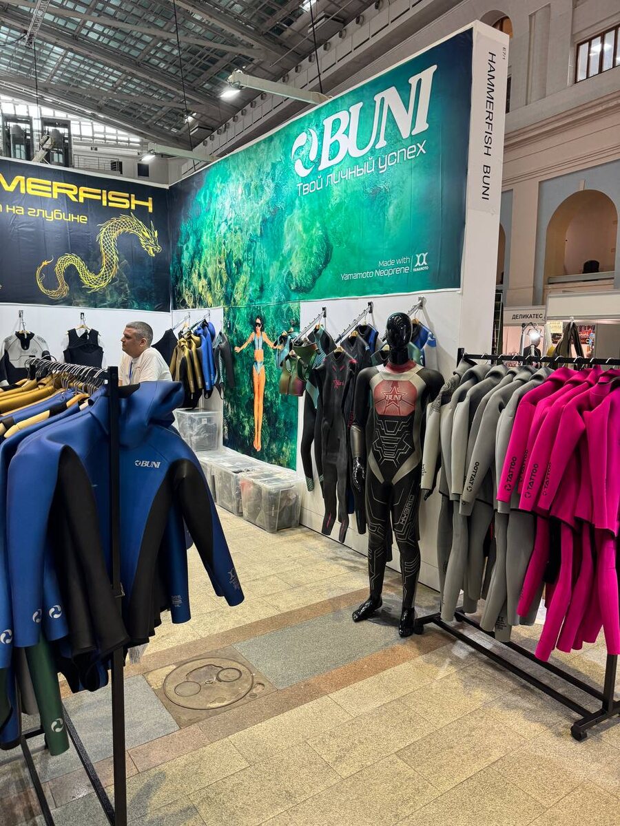 Стенд BUNI на Dive Show 2026