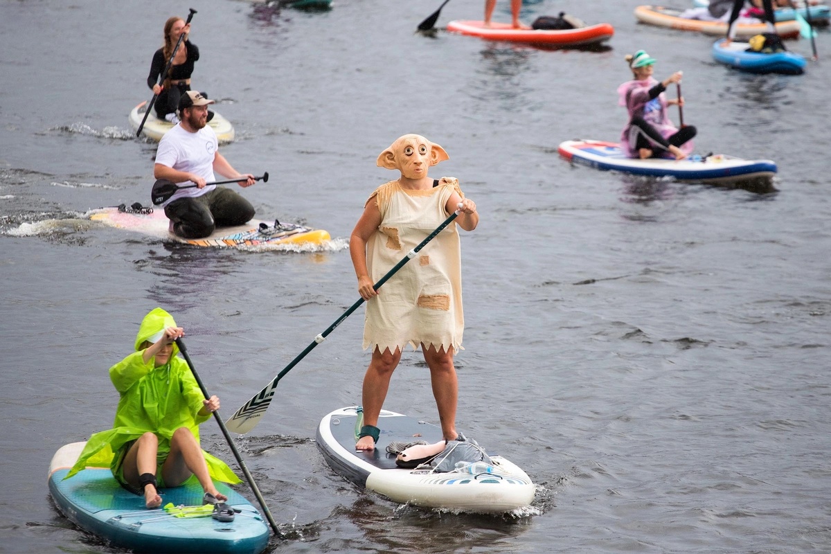 Фестиваль фонтанка SUP