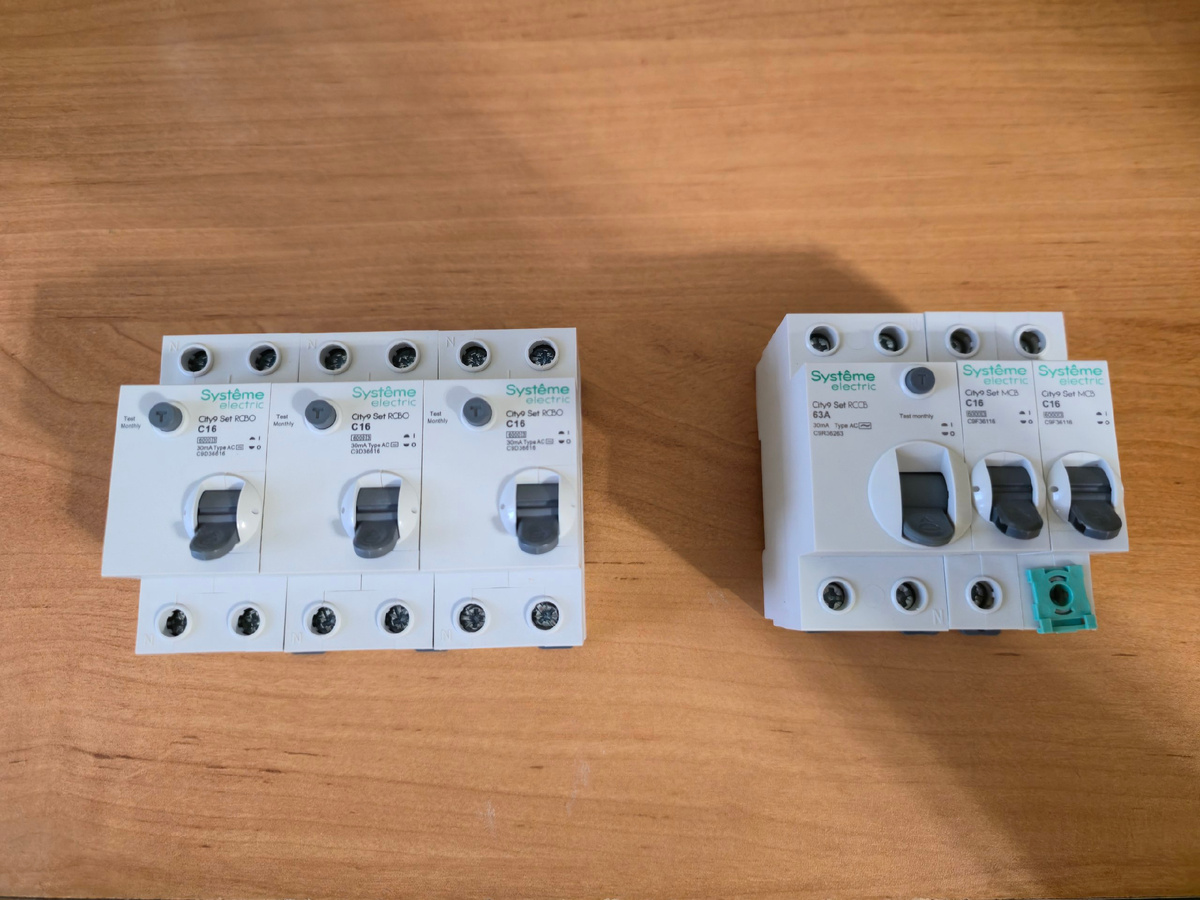 АВДТ, ВДТ(УЗО) и АВ Systeme Electric City9