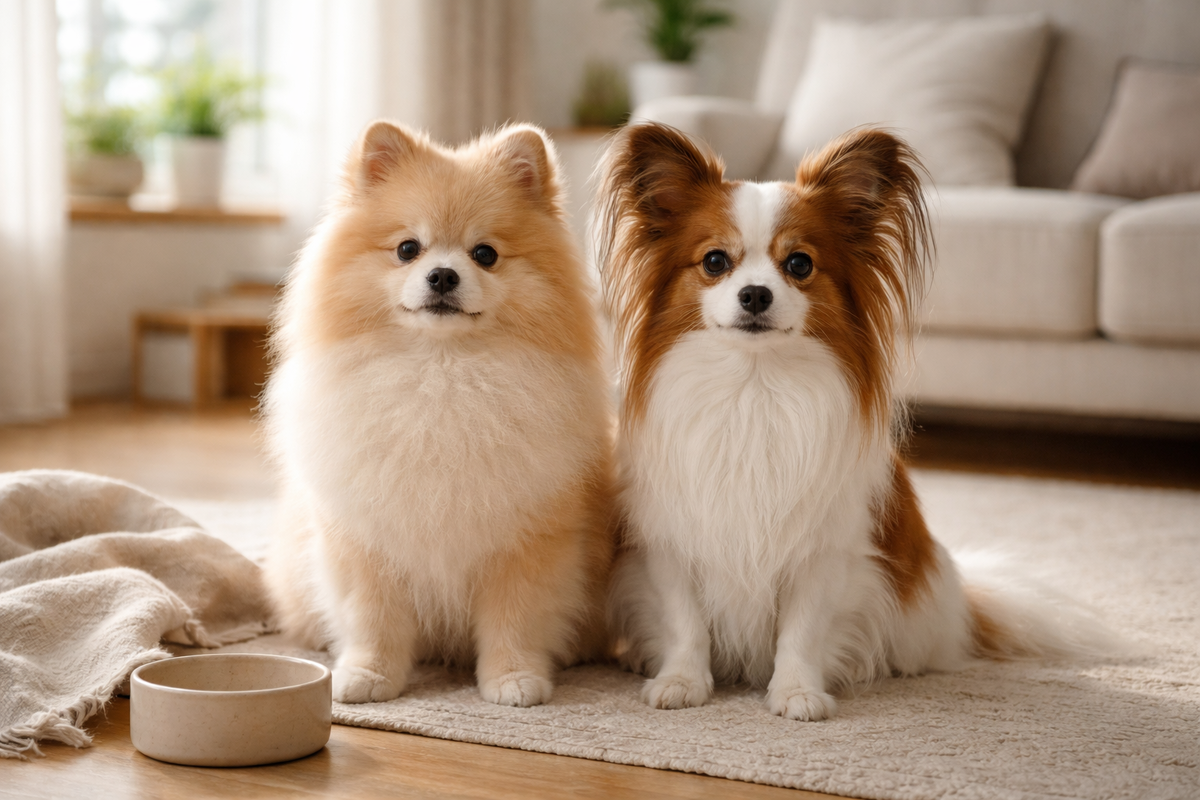 Две маленькие породы, разный характер и разная бытовая нагрузка