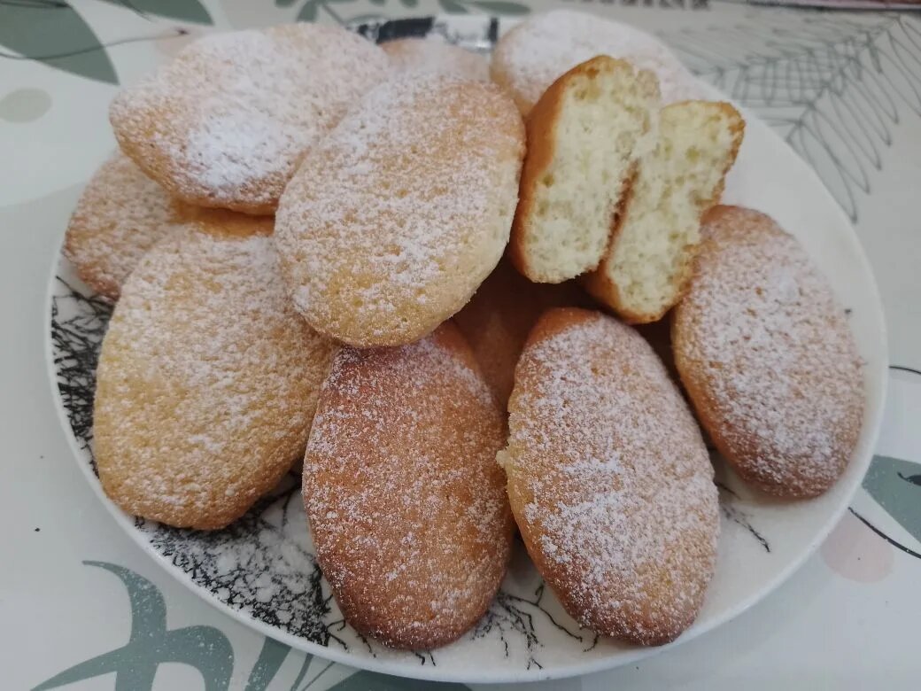 Бисквитное печенье воздушное и нежное