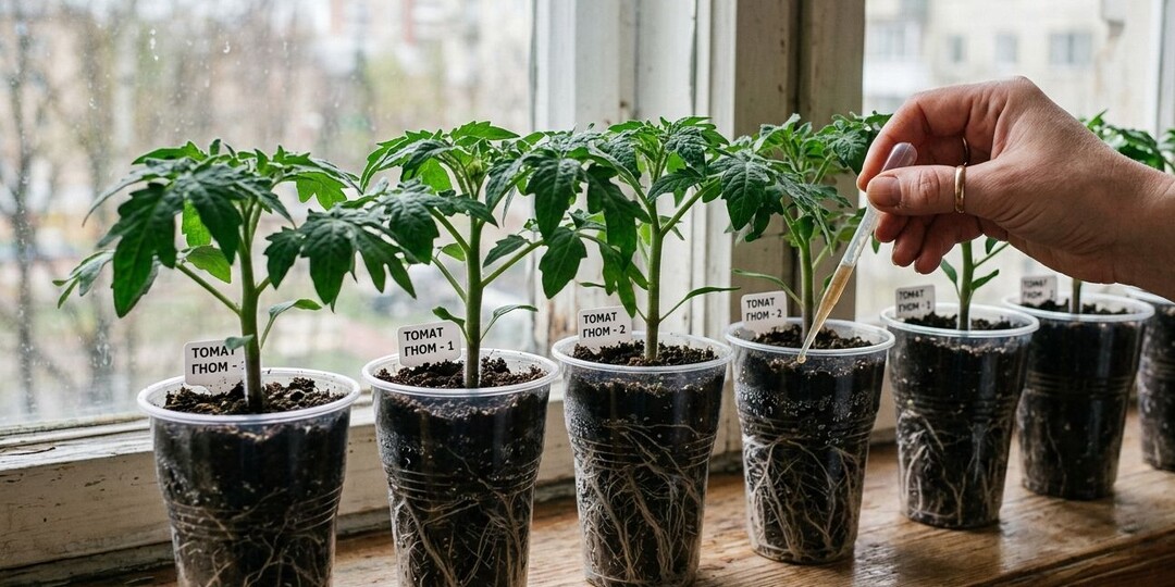 Эта подкормка заставляет корневую систему рассады разрастаться с невероятной силой оплетая каждый комочек земли!