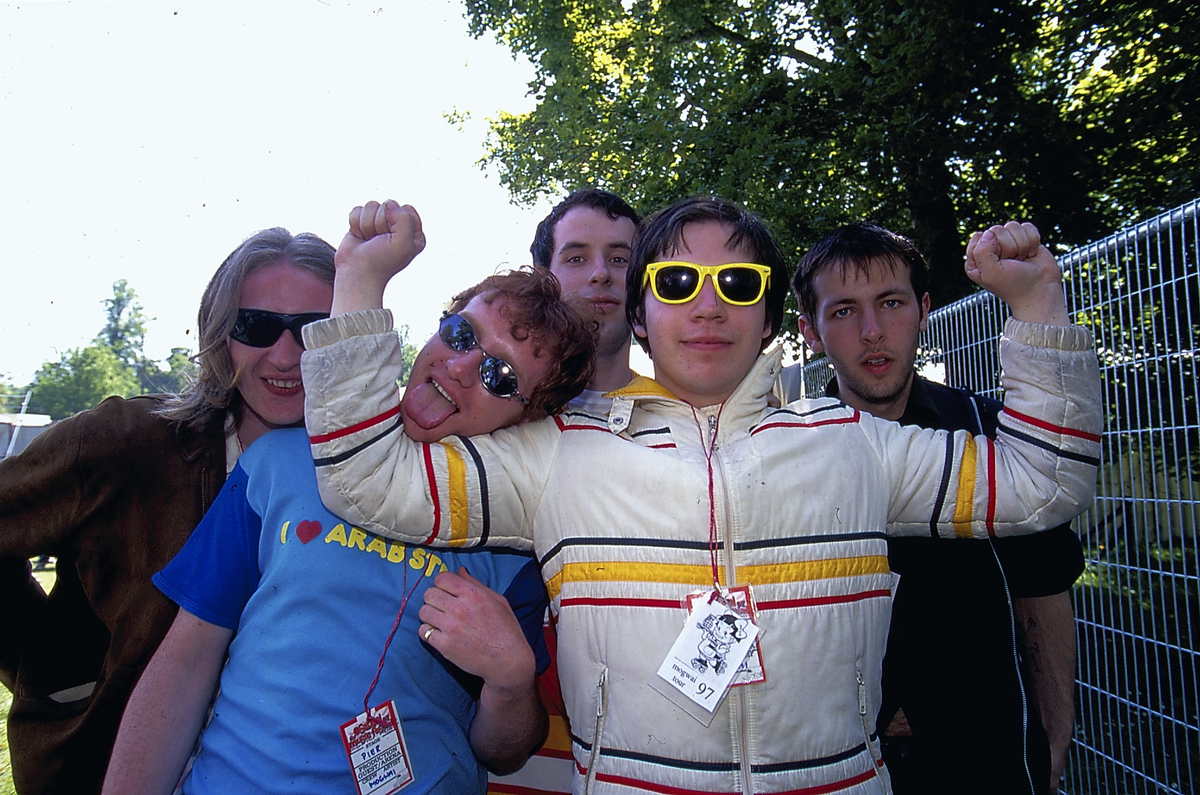 Mogwai в 1997 году. Фото Стюарт Мостин/Redferns/Getty Images