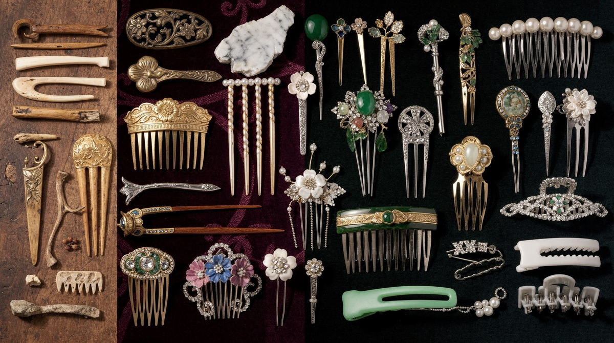 Мы часто не замечаем эту маленькую деталь — заколку для волос. Она привычно лежит в косметичке, спасает в ветреный день или дополняет вечерний образ. Но за её скромным видом скрывается многовековая история, полная традиций, технологий и стиля. Давайте заглянем в прошлое этой незаменимой вещицы!