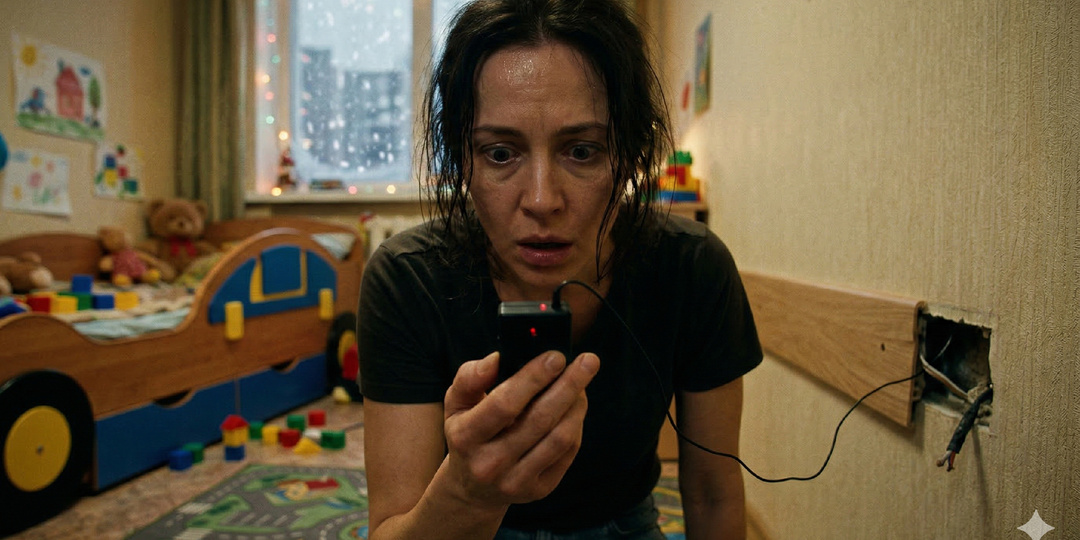 Генеральная уборка перед Новым годом обернулась неожиданной находкой. Под плинтусом в детской я обнаружила прослушивающее устройство.