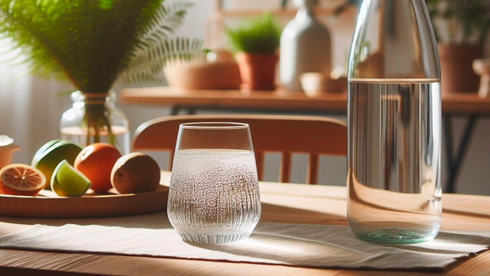 Лучшие щелочные минеральные воды. Изображение сгенерировано нейросетью bing.com