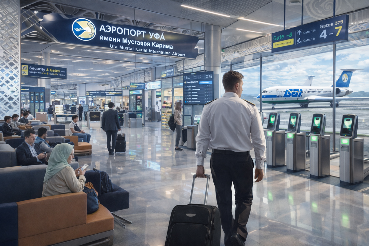 Уфа стала не пунктом назначения, а местом, через которое проходит движение мира. © Александер Арсланов