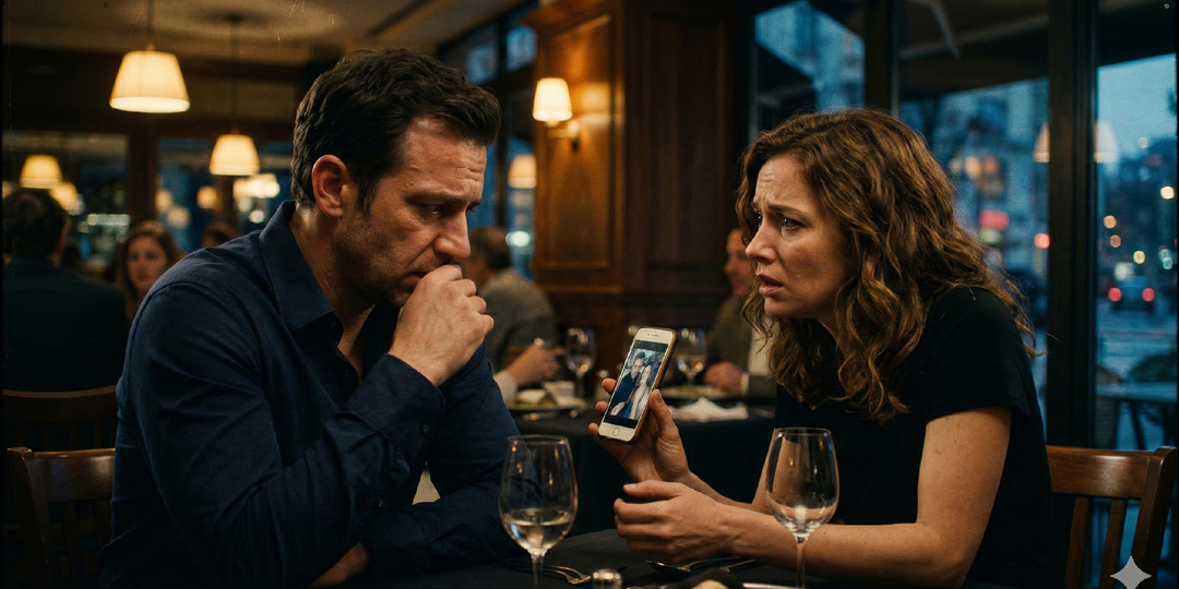 Муж сказал, что идет на встречу выпускников. Я случайно проехала мимо его любимого ресторана и увидела, кого он там встречал.