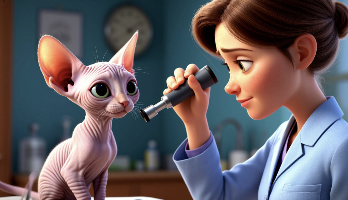 Изображение создано ИИ для канала Kote4com: всё о сфинксах