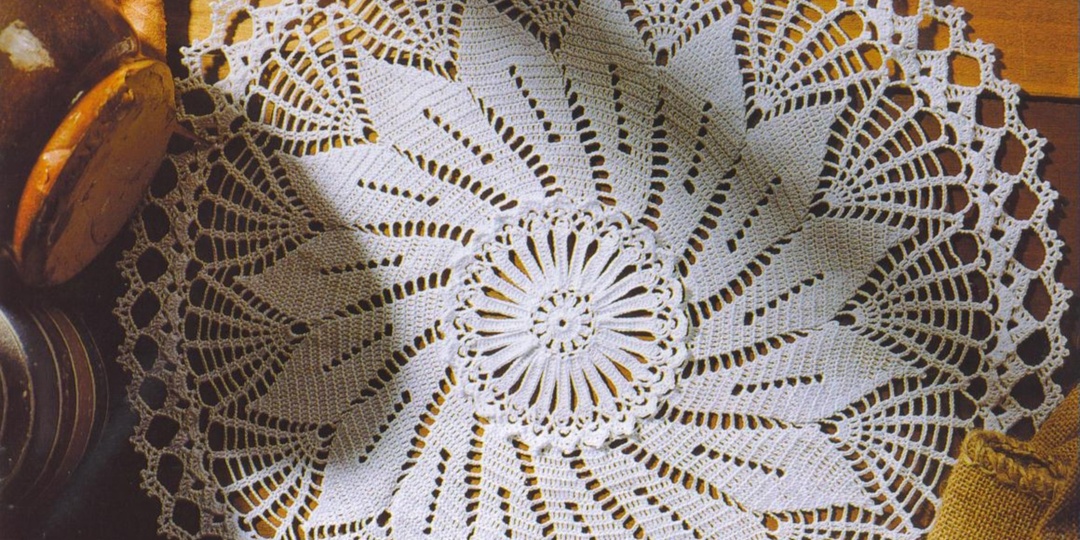 5 салфеток для вязания крючком, которые удивят и стильно украсят любой уголок дома