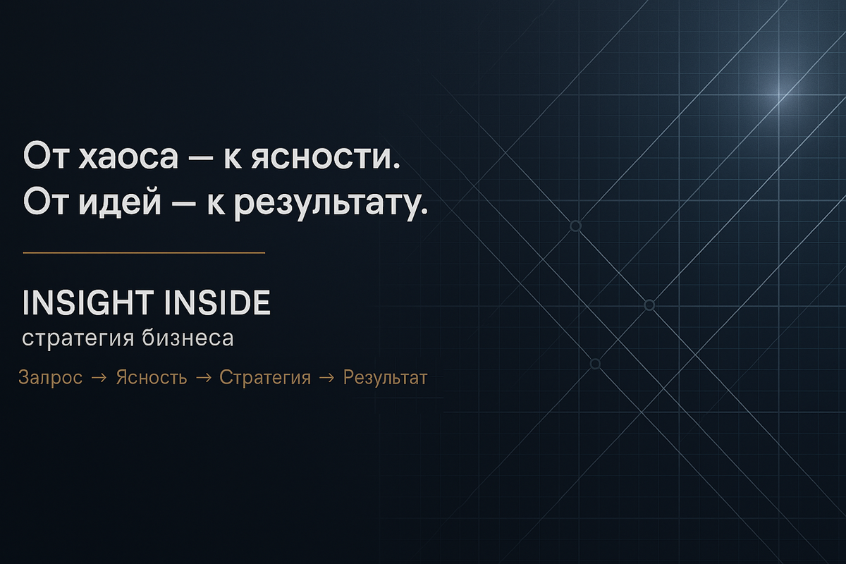 Стратегии бизнеса от Insight Inside с Иваном Кузьминым