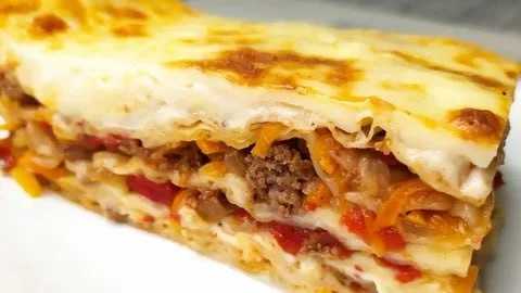 Ленивая лазанья из лаваша: быстро и вкусно