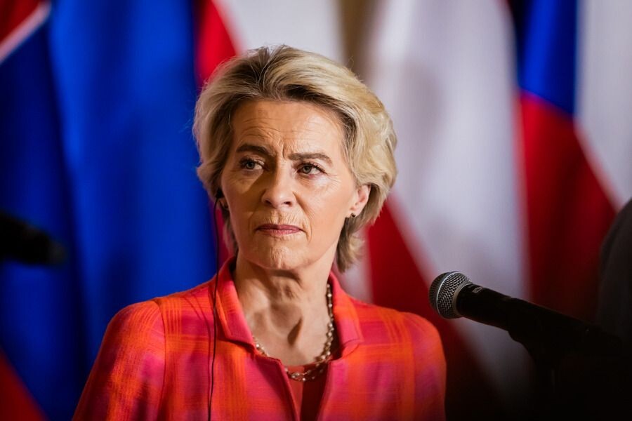    Глава Еврокомиссии Урсула фон дер Ляйен / Источник: © Christoph Soeder/dpa/picture-alliance/ТАСС