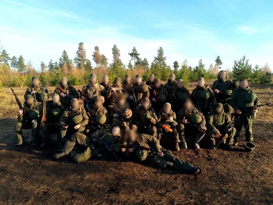 Винни с сыновьями на полигоне 