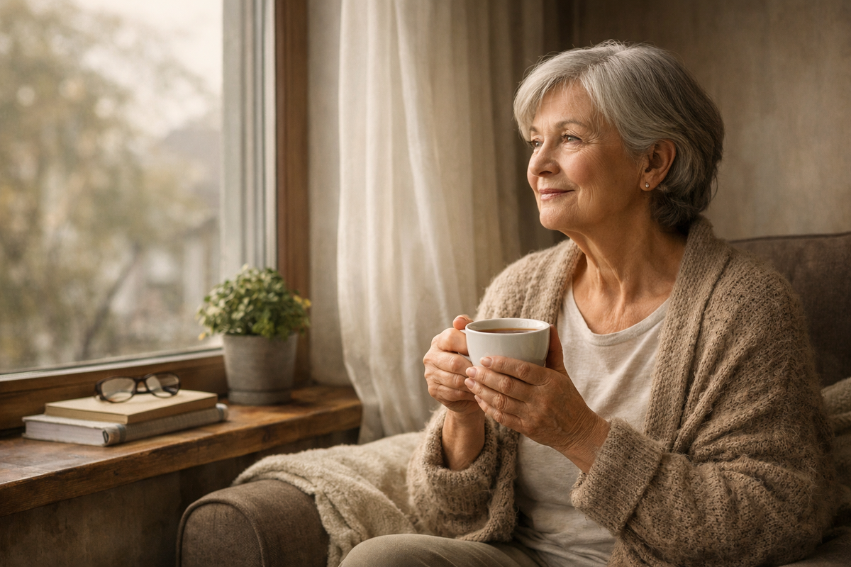 С возрастом счастье не исчезает — оно становится тише и требует другого внимания.