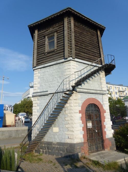 Водонапорная башня на Плотинке