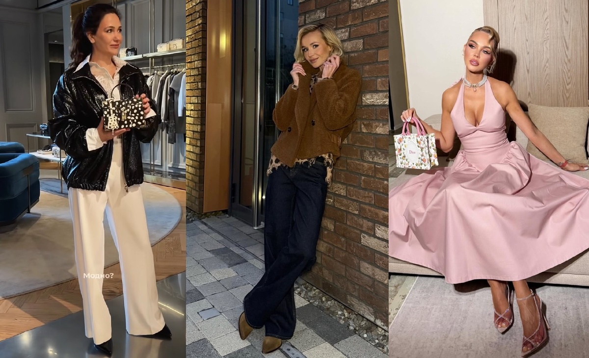 Климова, Гагарина, Головинская выбрали весные наряды. Фото: соцсети