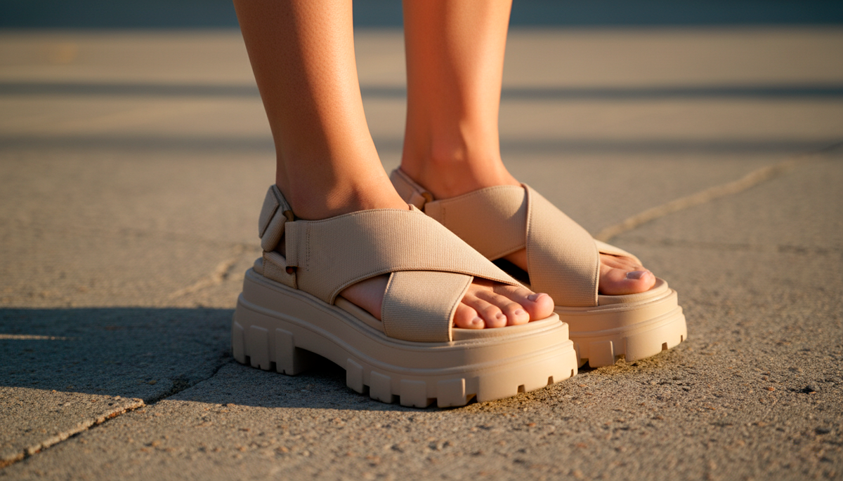 Та самая "виновница". Массивная танкетка, которая тянет весь образ вниз