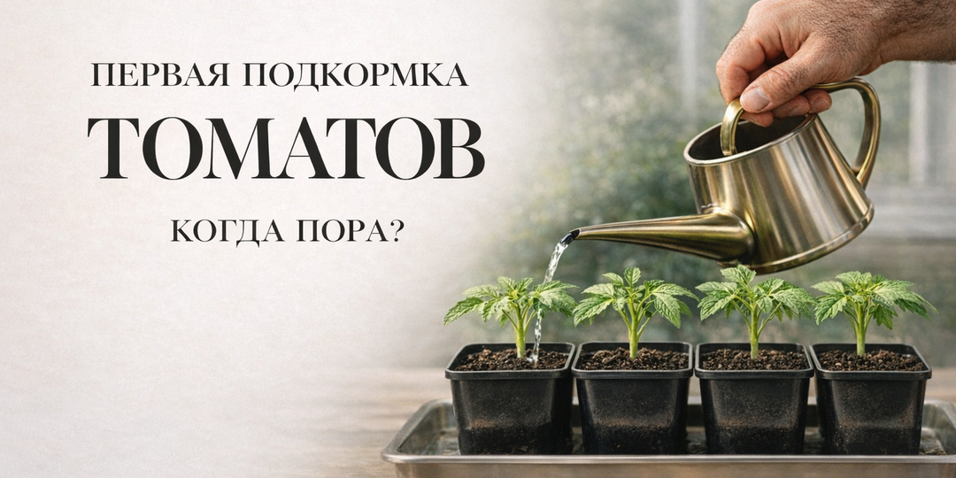 Первая подкормка рассады томатов: когда проводить, чем подкармливать и какие удобрения выбрать