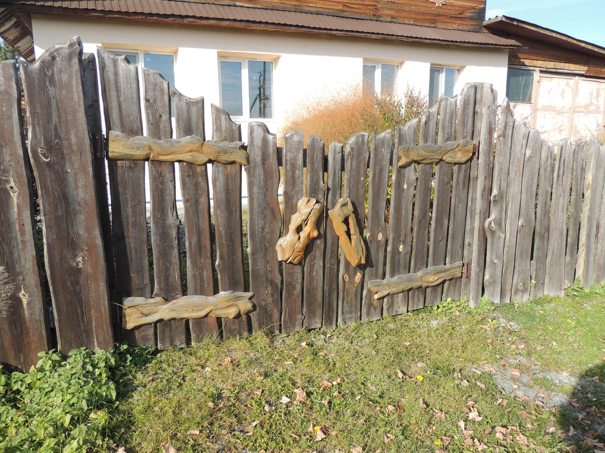 Оригинальный дизайн ворот