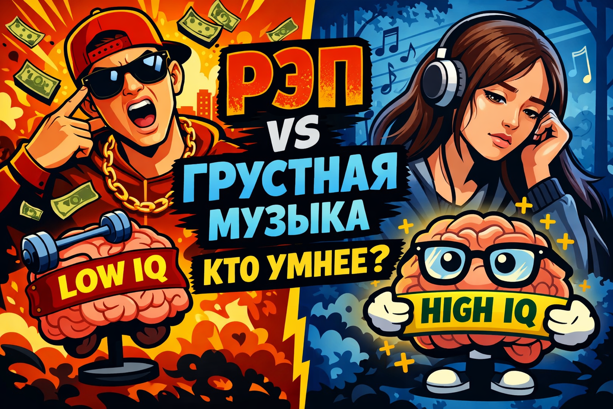 Рэп это калл? / Коллаж DALL-e 3 x Neur0Wave