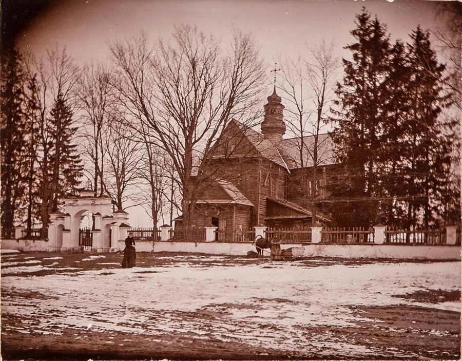    Разобранный костел в Аннополе. Фото:" Спадчына" / Telegram