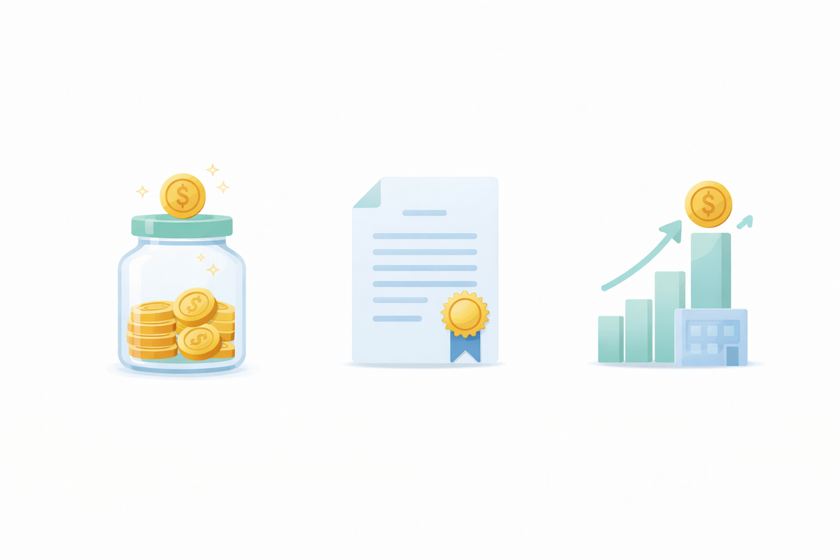 Три способа пассивного дохода: от самого простого до самого доходного. Выбирайте свой.