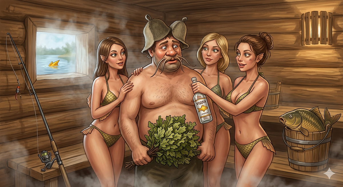 Петрович в бане