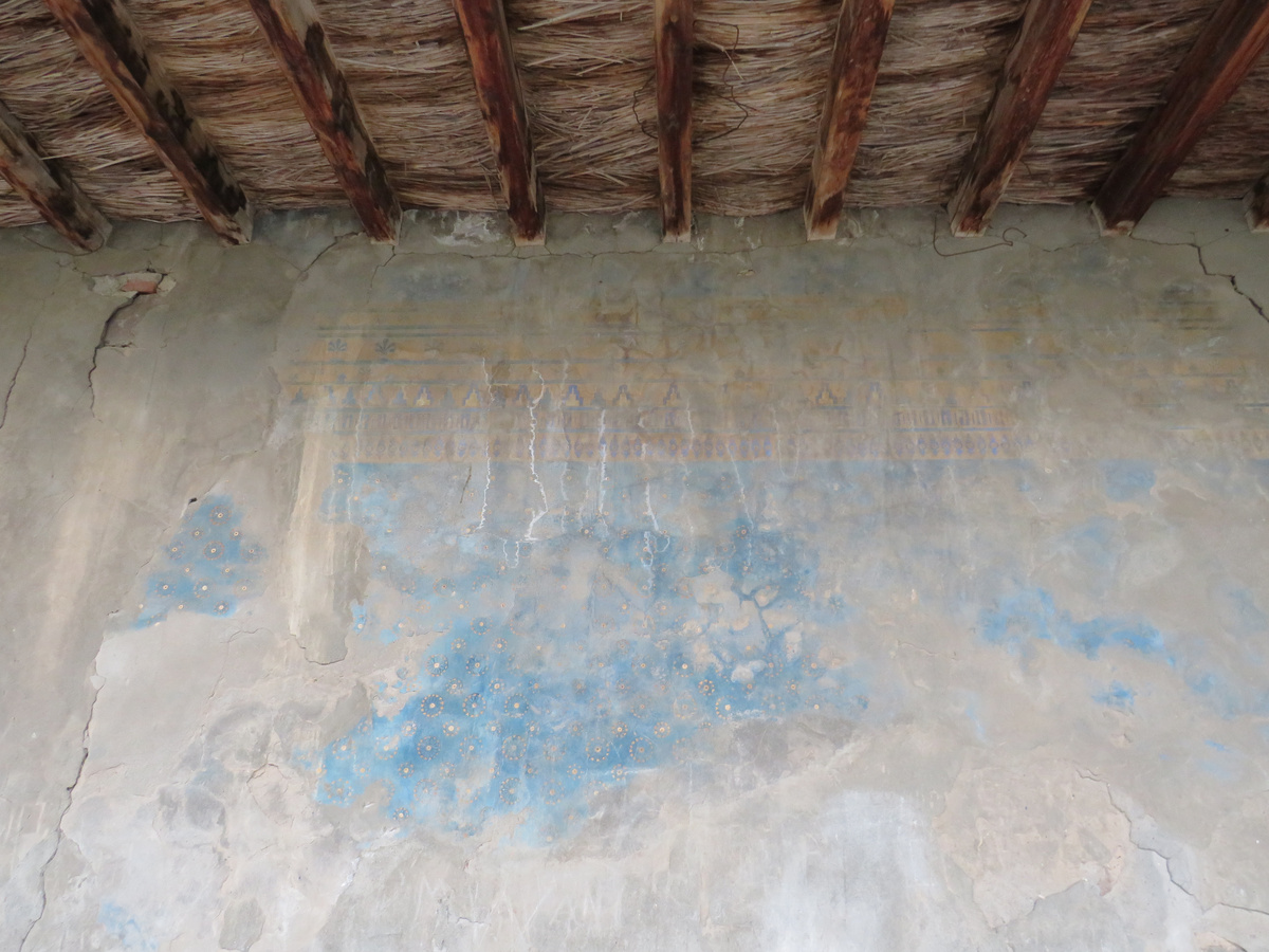 Фрески в крепости Эребуни