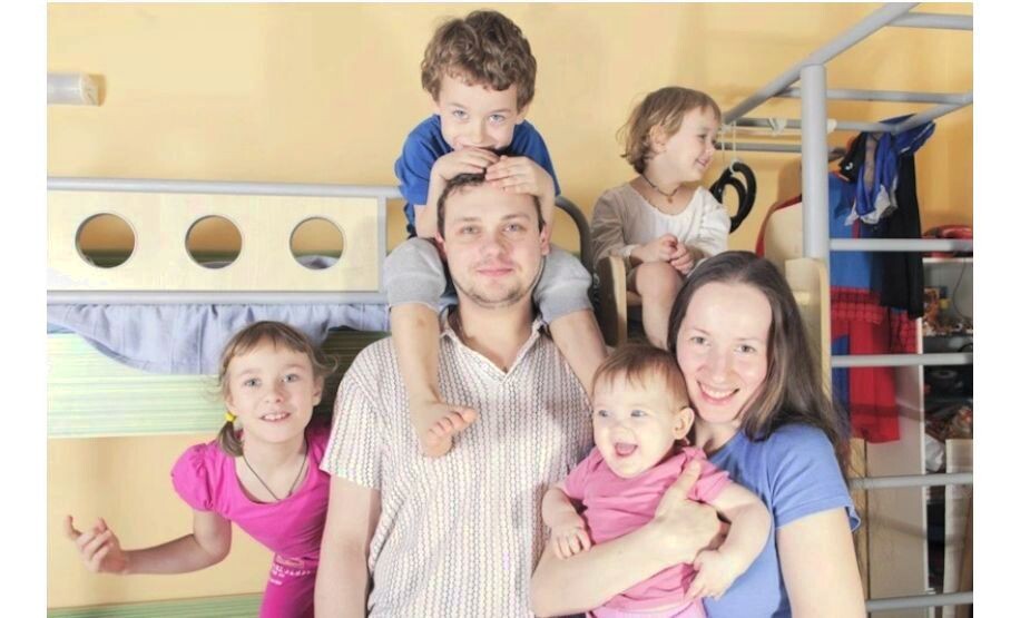 В первом браке Николай стал отцом 5 детей