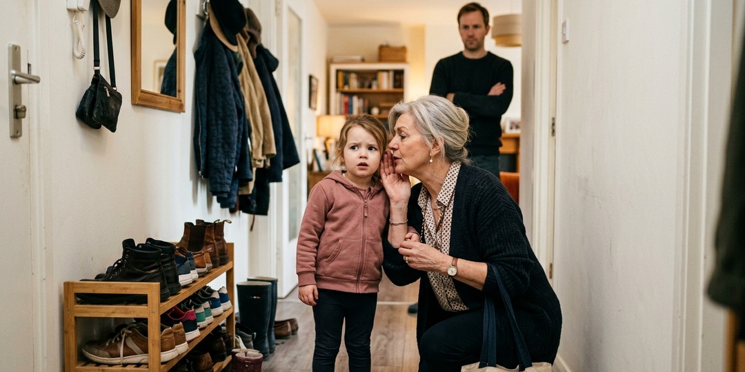 Свекровь настраивала внучку, пока за спиной не встал муж