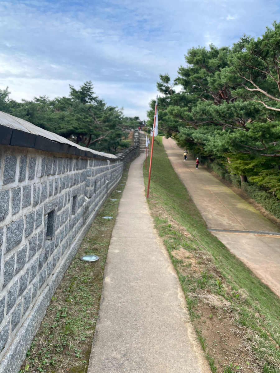 По периметру крепости Хвасон