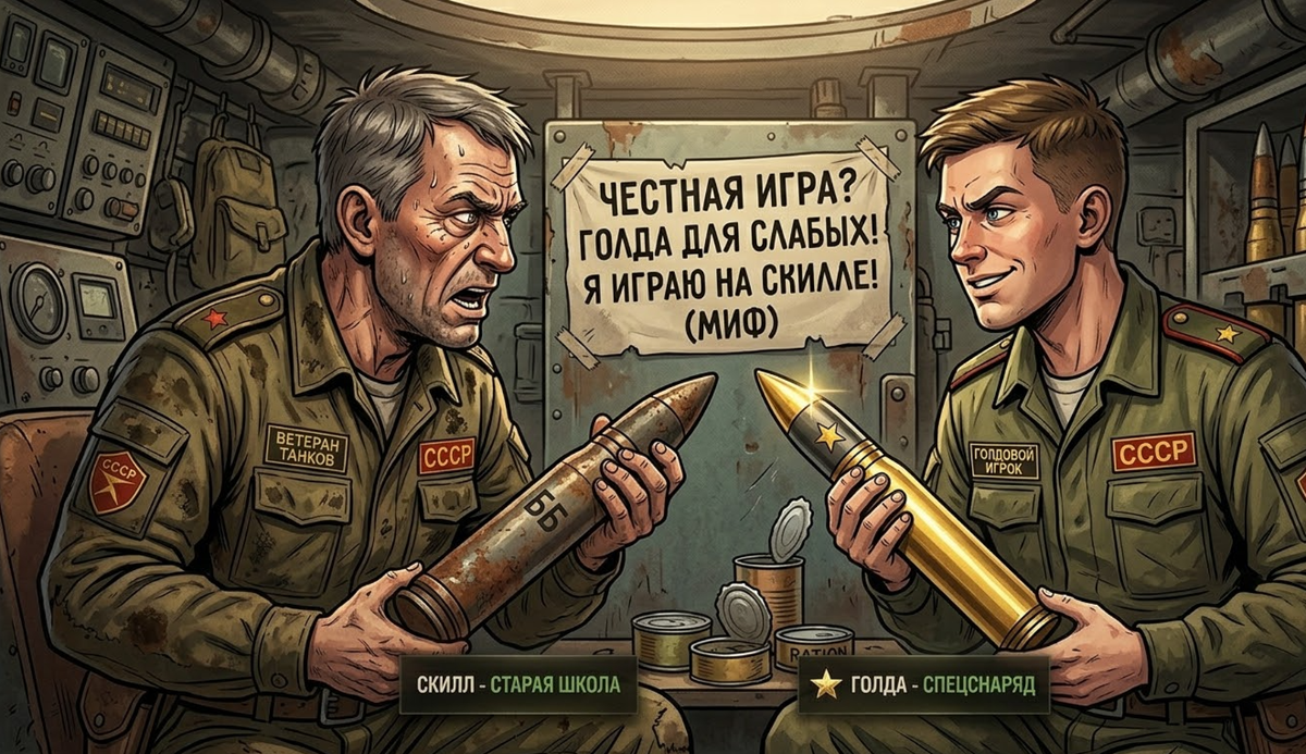 Старая школа против современного прагматизма. Кто из них чаще уходит в ангар с нулем урона — догадаться несложно.