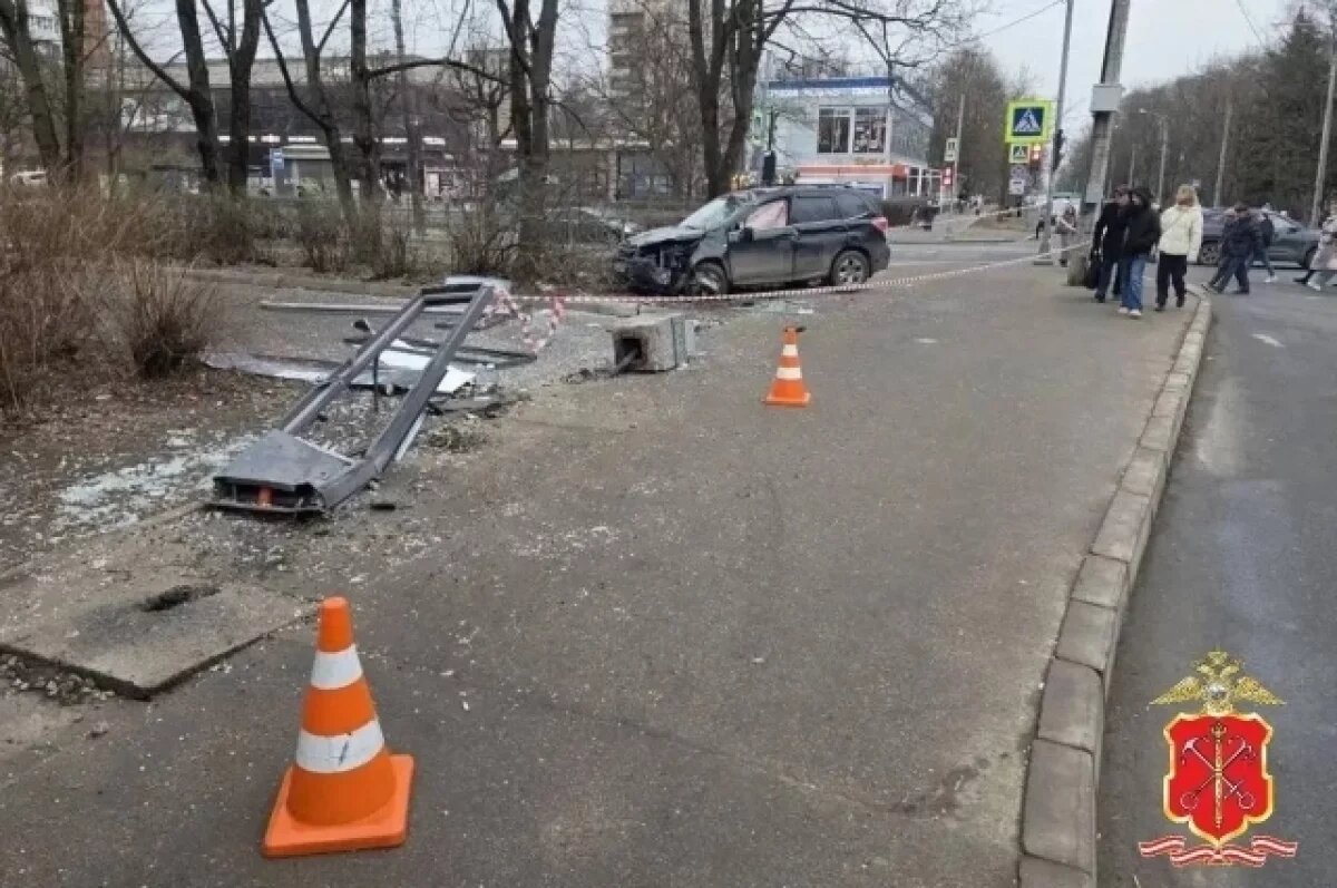    Пенсионер устроил ДТП.