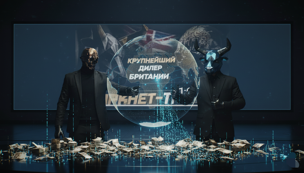 Визуализация созданная автором. Разбор видео «BAZA – Крупнейший дилер Британии. Инсайды».